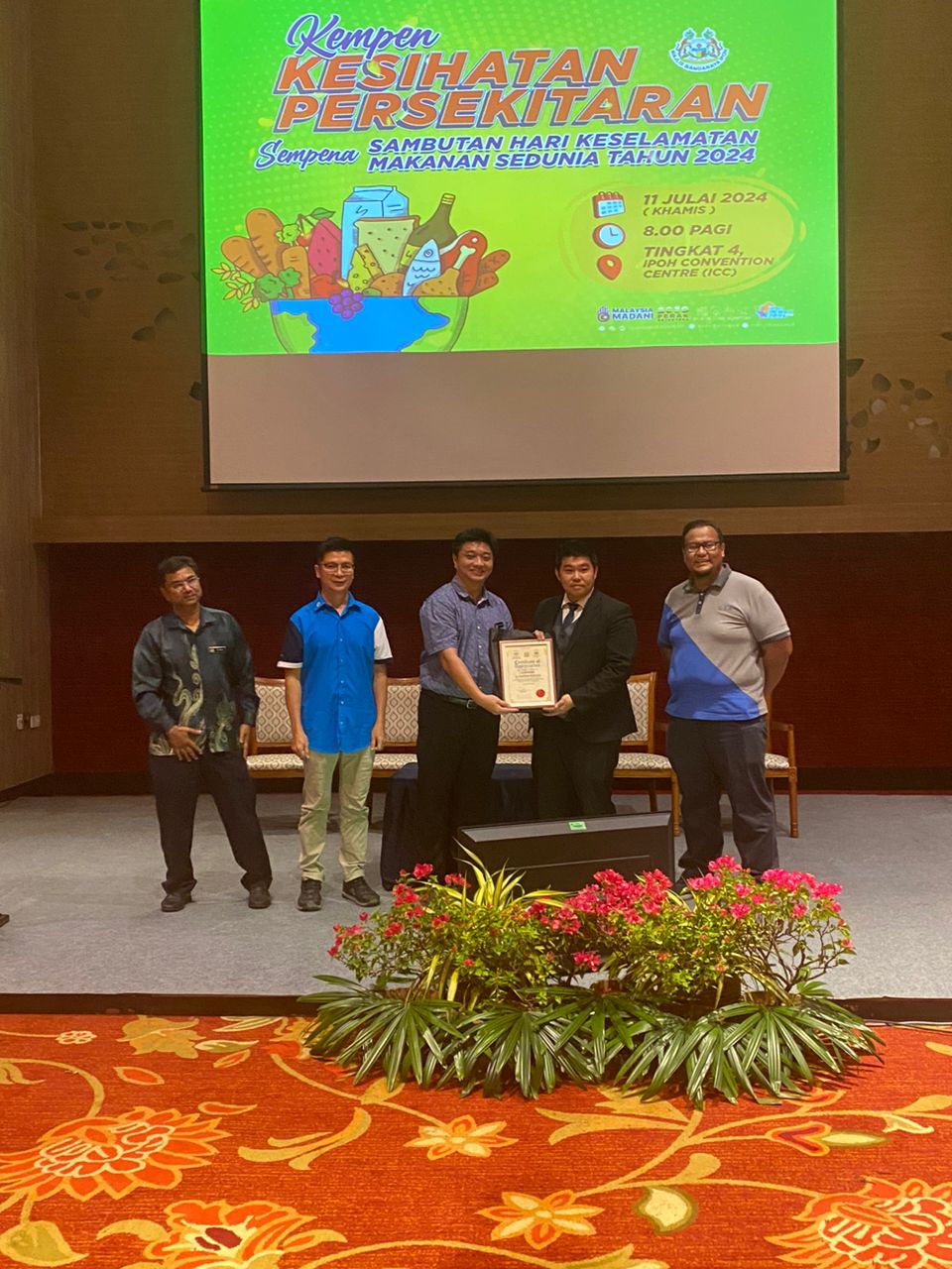 gea-Environmental Health Campaign at Ipoh City Council in Conjunction with World Food Safety Day 2024-cert-1