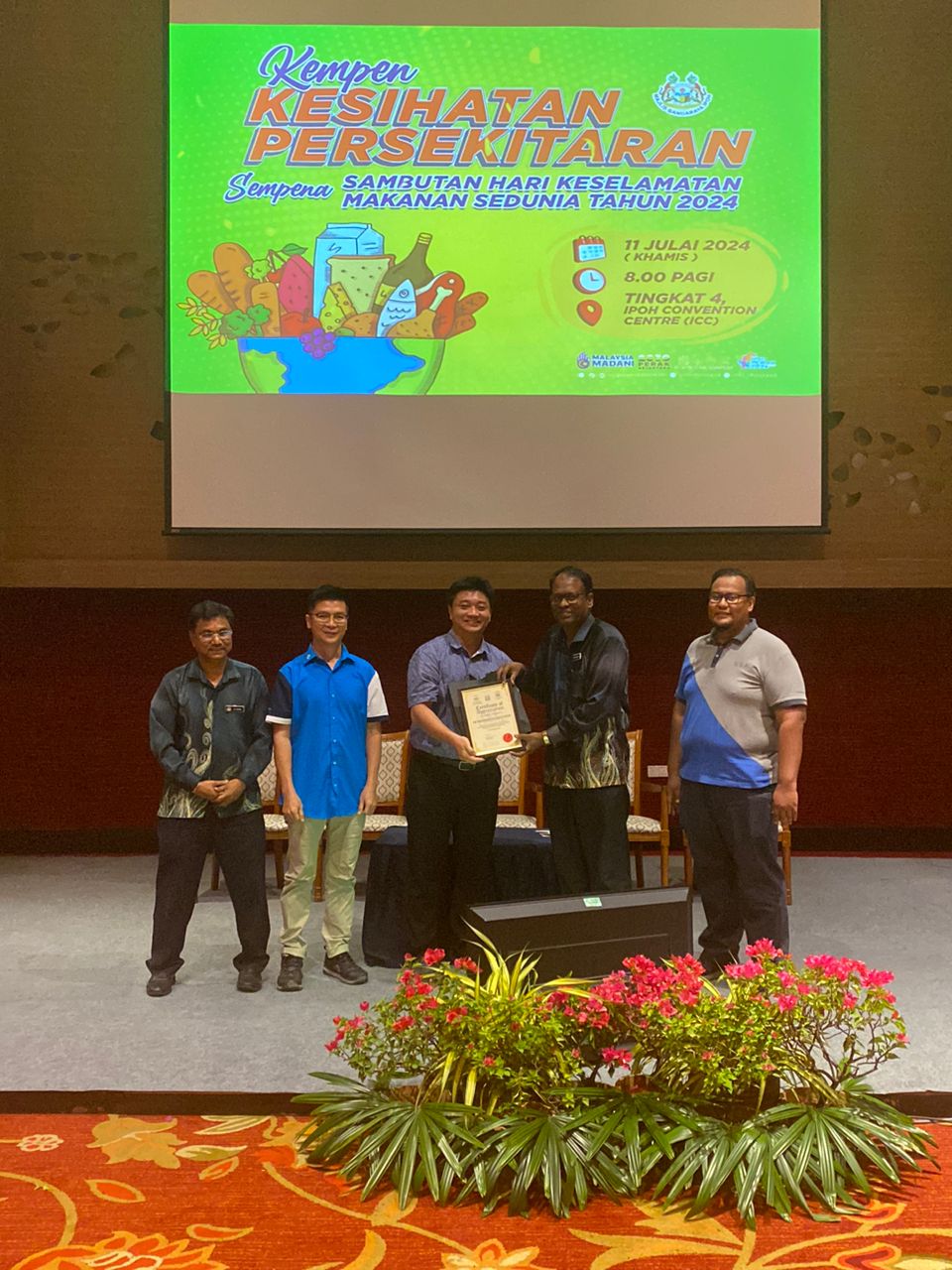 gea-Environmental Health Campaign at Ipoh City Council in Conjunction with World Food Safety Day 2024-cert-2