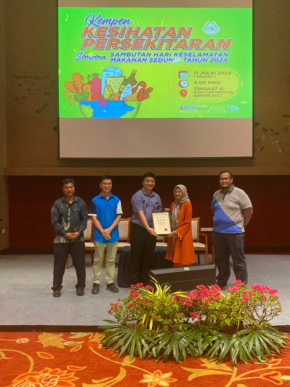 gea-Environmental Health Campaign at Ipoh City Council in Conjunction with World Food Safety Day 2024-cert-3