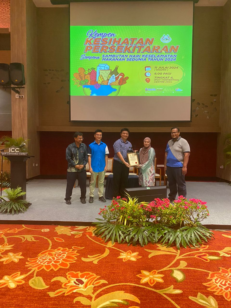 gea-Environmental Health Campaign at Ipoh City Council in Conjunction with World Food Safety Day 2024-cert-4